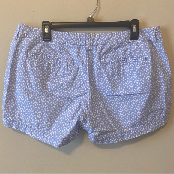 Old Navy Periwinkle with White Design Cloth Shorts - Picture 2 of 7